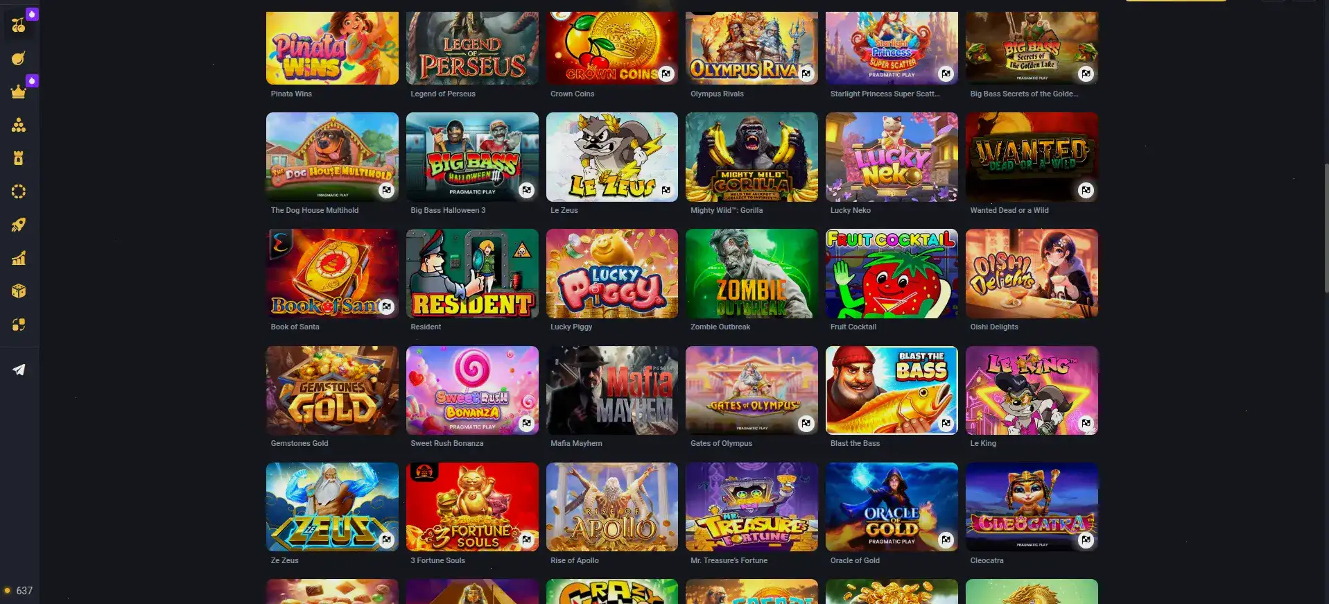 Игровой зал Bollywood casino live